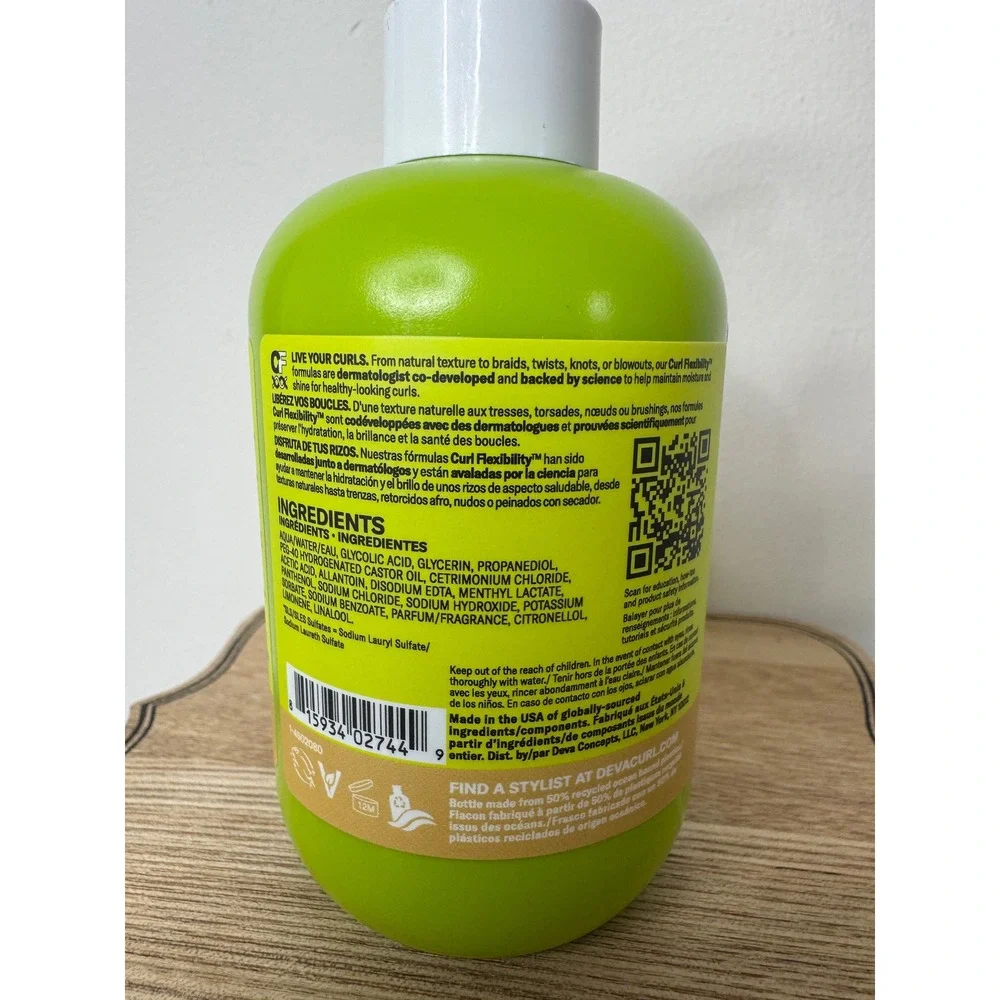 DevaCurl Scalp Puri(ph)y Easy-Rinse Exfoliating Spray 8oz Scalp Hair Reset NEW
